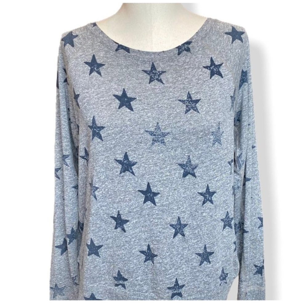 Current/Elliott The Letterman Star Long Sleeve